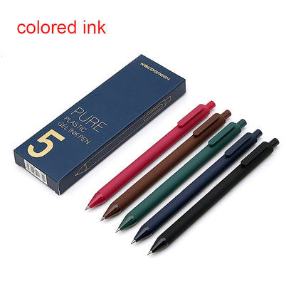 Vintage Retractable Gel Pen Set with Colored Ink- 3 sets to choose from!