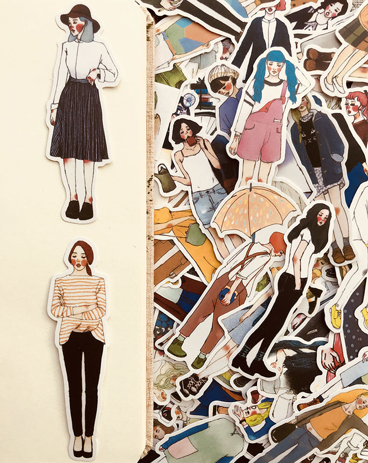 Girl on the Go Stickers (280 pcs)