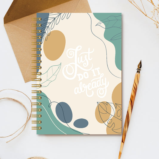 Just Do It Already: Undated Goal Setting Planner